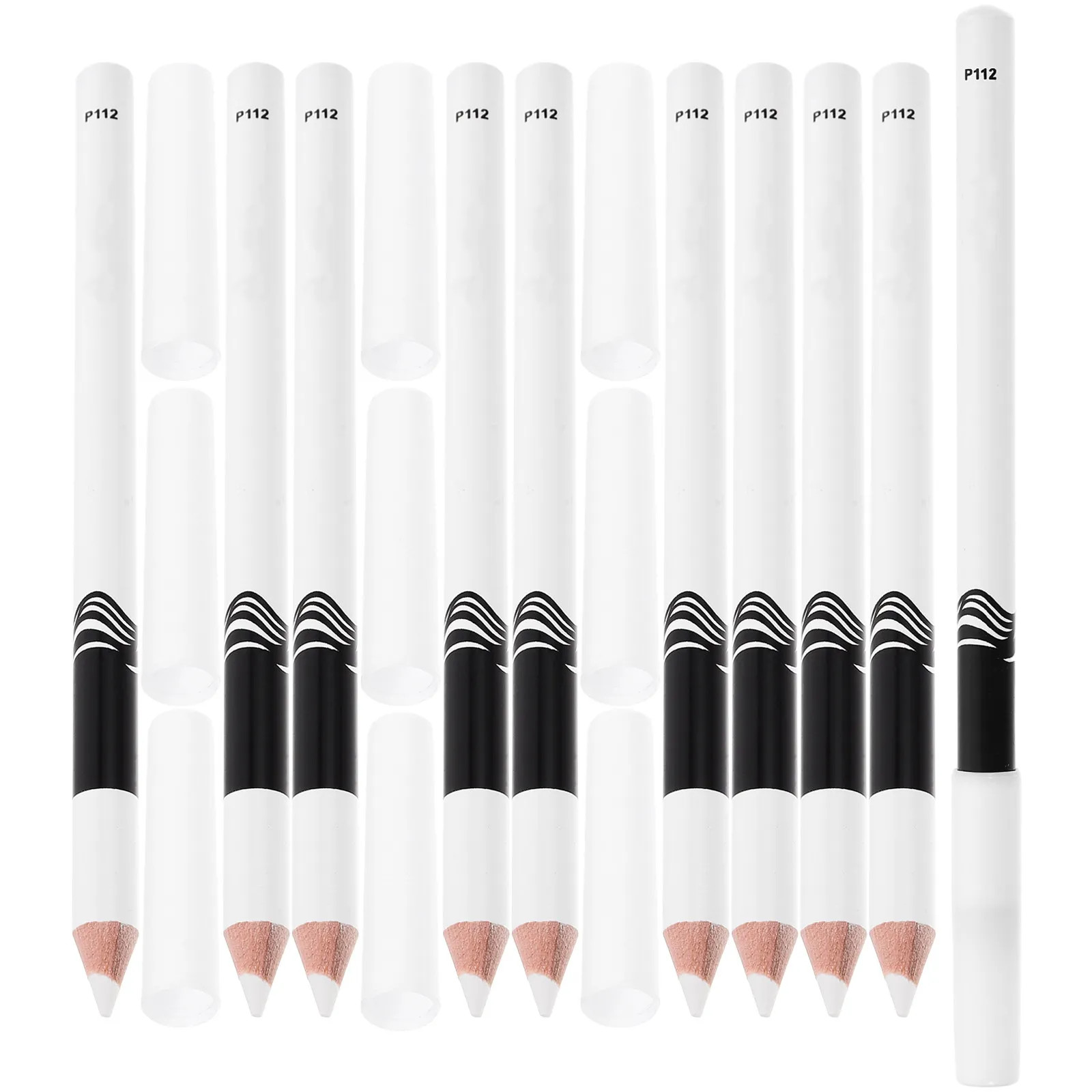 10Pcs Eyeliner Safe Premium Formula Natural Charm Long Wear Eye Makeup Accessories for Woman Girl Tools
