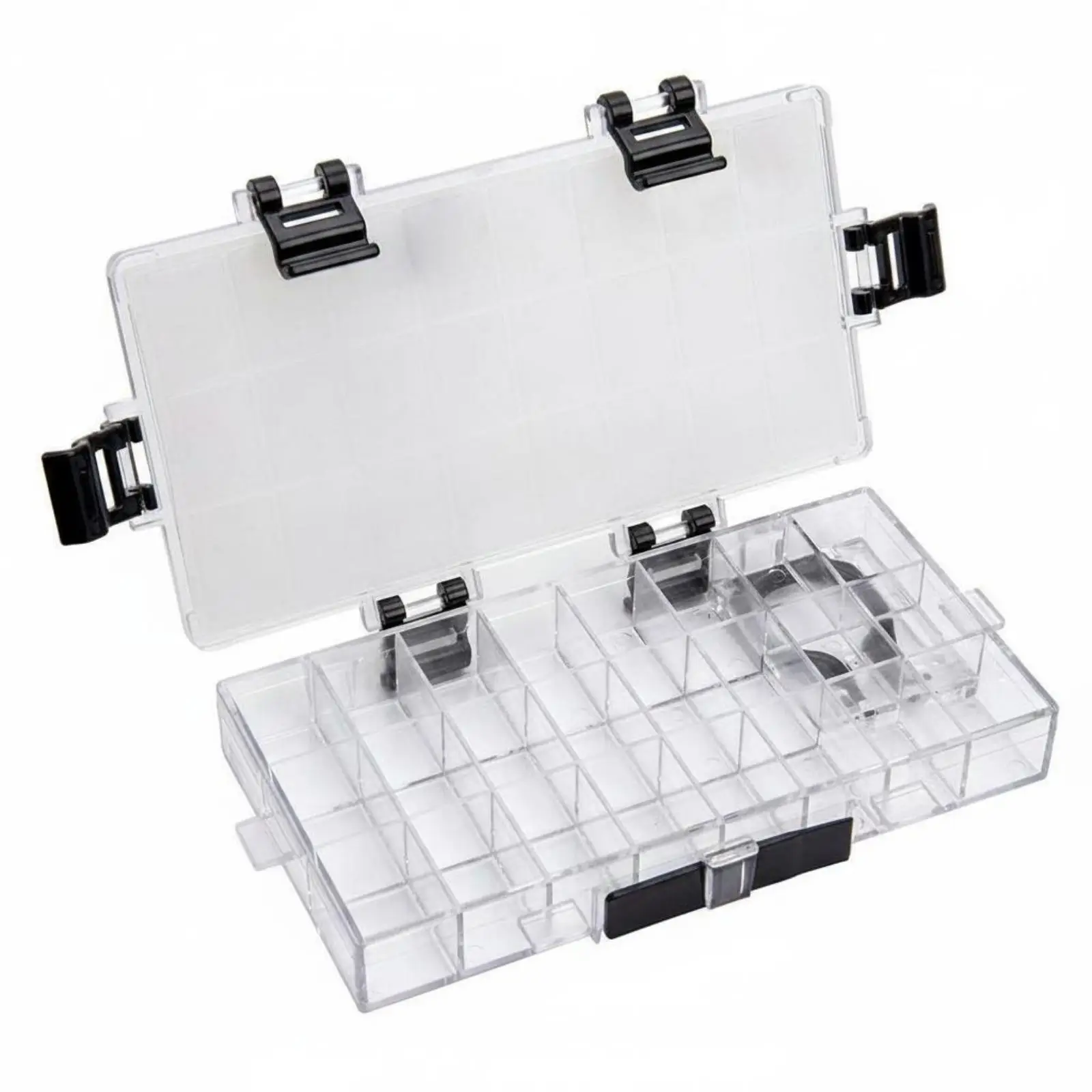 Organized Watercolor Palette Case with Flat Opening Lid for Quick Color Selection at Home