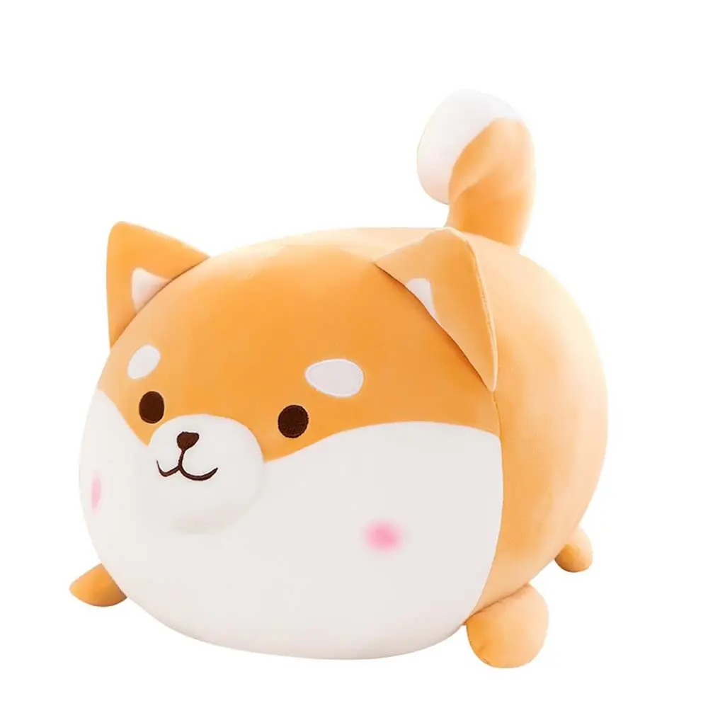 Regalo para niños Shiba Inu almohada de felpa Corgi decoración del hogar cojín juguete de peluche Animal juguetes de peluche perro juguetes de peluche muñeca de peluche