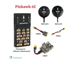 Holybro Pixhawk 6C Autopilot FMUv6C STM32H743 Kontroler lotu PM02 lub PM07 Moduł zasilania M9N lub M10 GPS