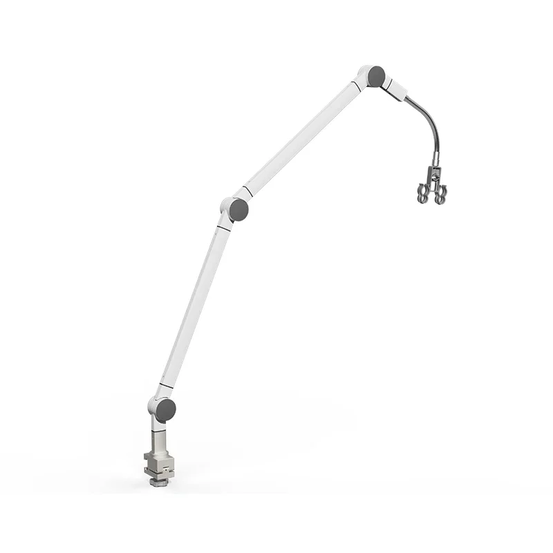 

Medical support arm for computer cart /trolley with easy to adjust