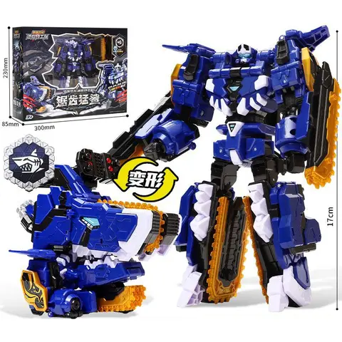 MiniForce Penta X Ranger 5 en 1 Robot de transformación Bot PENTATRON modelo Mini combinación deformación de fuerza figuras de acción de juguete regalo