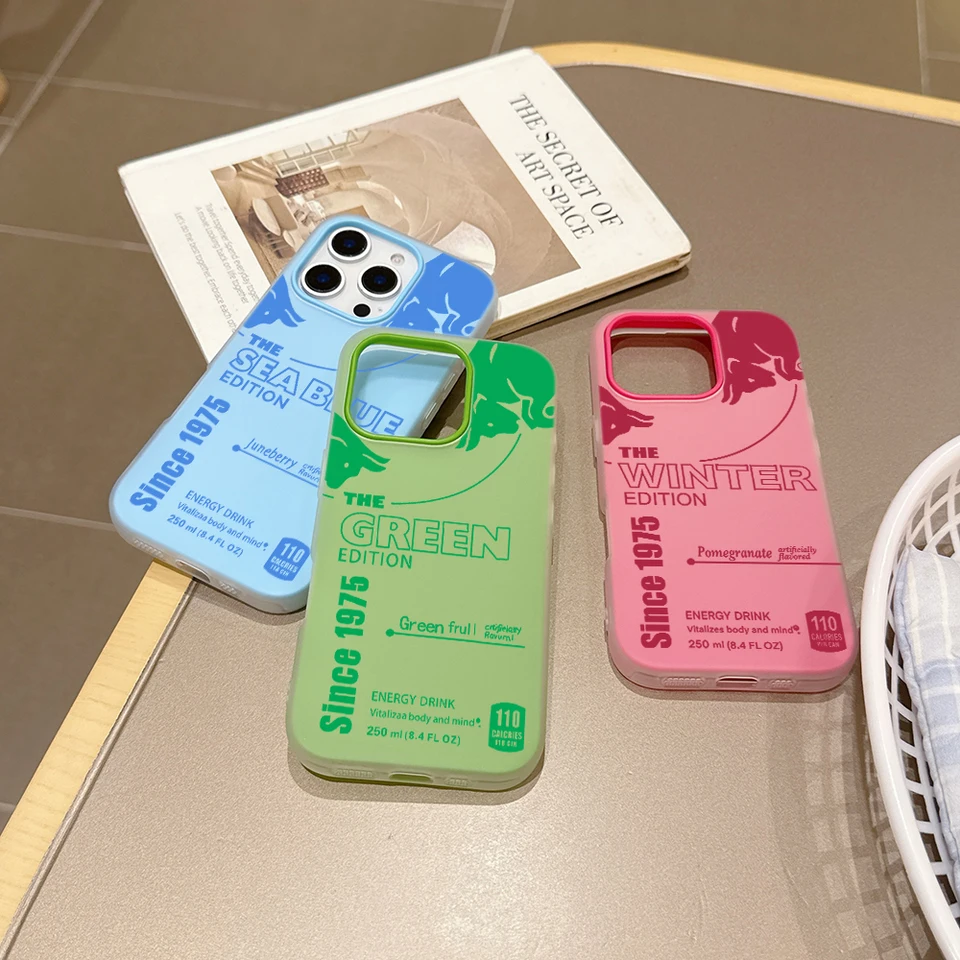 Funda de silicona mate con logo b-bulles, versión fashion, 2 en 1, para iPhone 17 Air 16 15 14 13 Plus 12 Pro