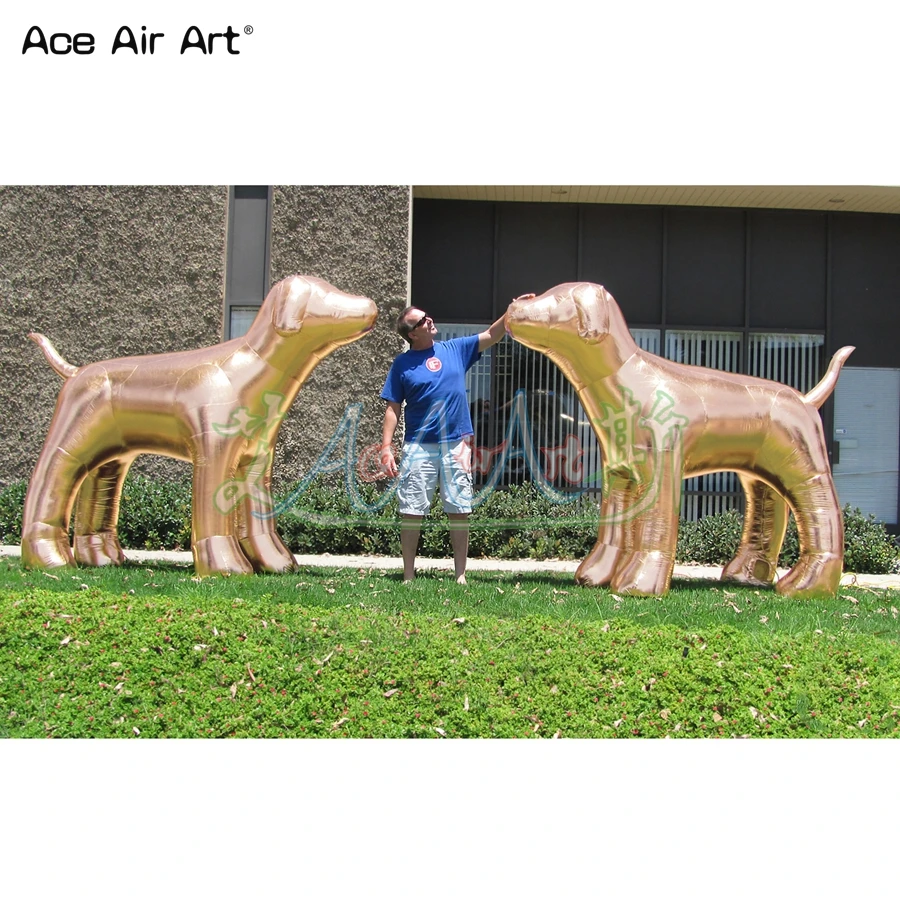 Customized Inflatable Dog , Realistic Inflatable Animal Model For Advertising/Lawn Decoration Made In China