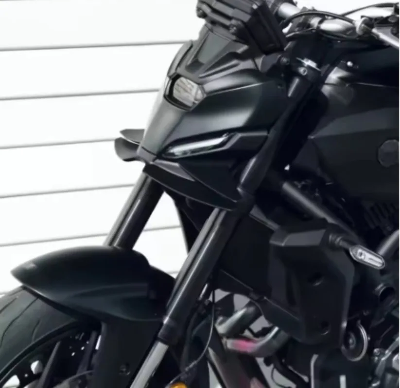 Fit MT-07 Front Spoiler For YAMAHA MT07 MT07 2025 Motorcycle Accessories Front Lower Lip Wind Wing Aerodynamics Fairing Winglets - view 6