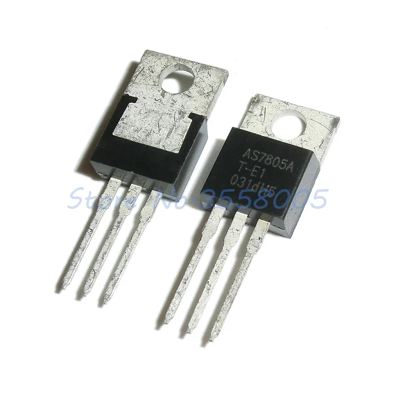 5Pcs/lot AS7805AT-E1 AS7805A TO-220 AS7805AT