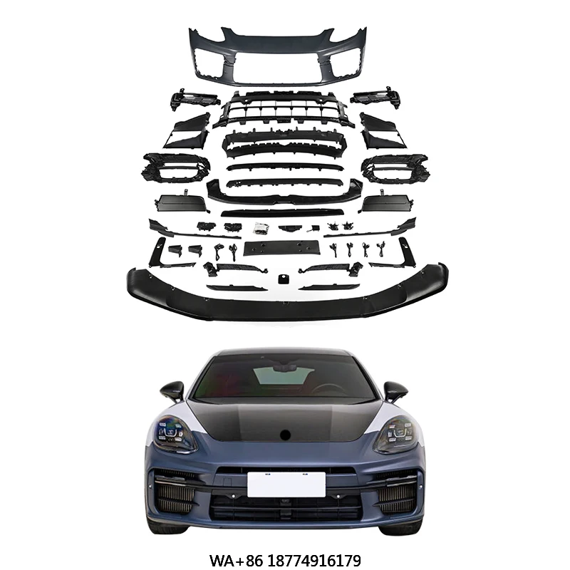 

971 Car Modification Upgrade 976 Turbo Front Bumper Daytime Running Lights for 2017-2023 Upgrade 2025 976