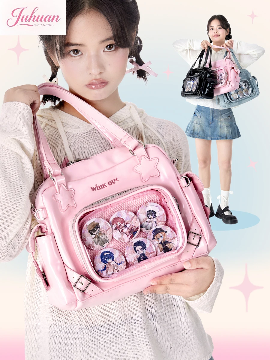 

Japanese Original Snack Bar's 10cm Baby Bag Ltabag Female Niche Design Sense Large-capacity College Style Tote Bags for Women