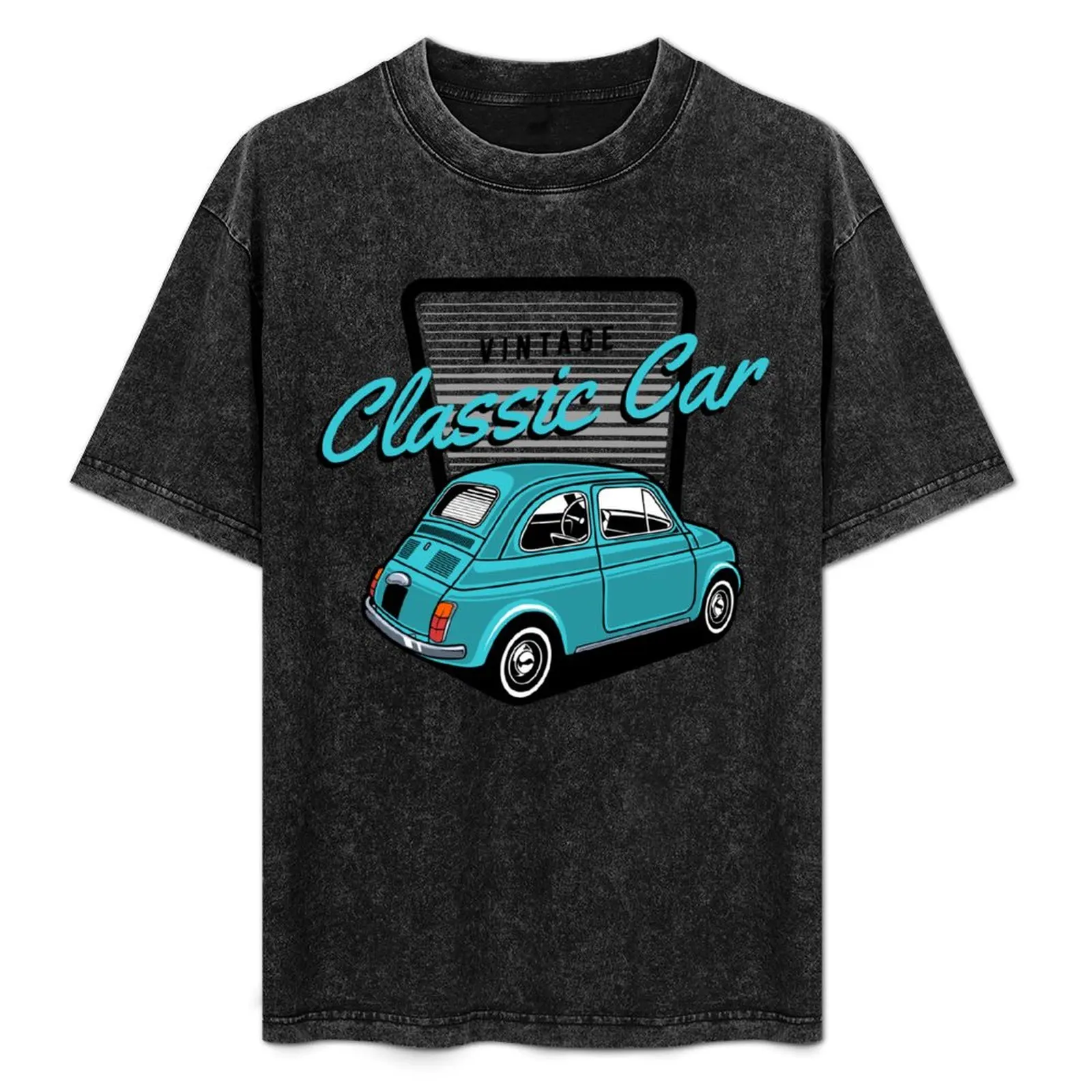 

1975 Fiat 500 T-Shirt oversized cheap stuff t shirts for men graphic