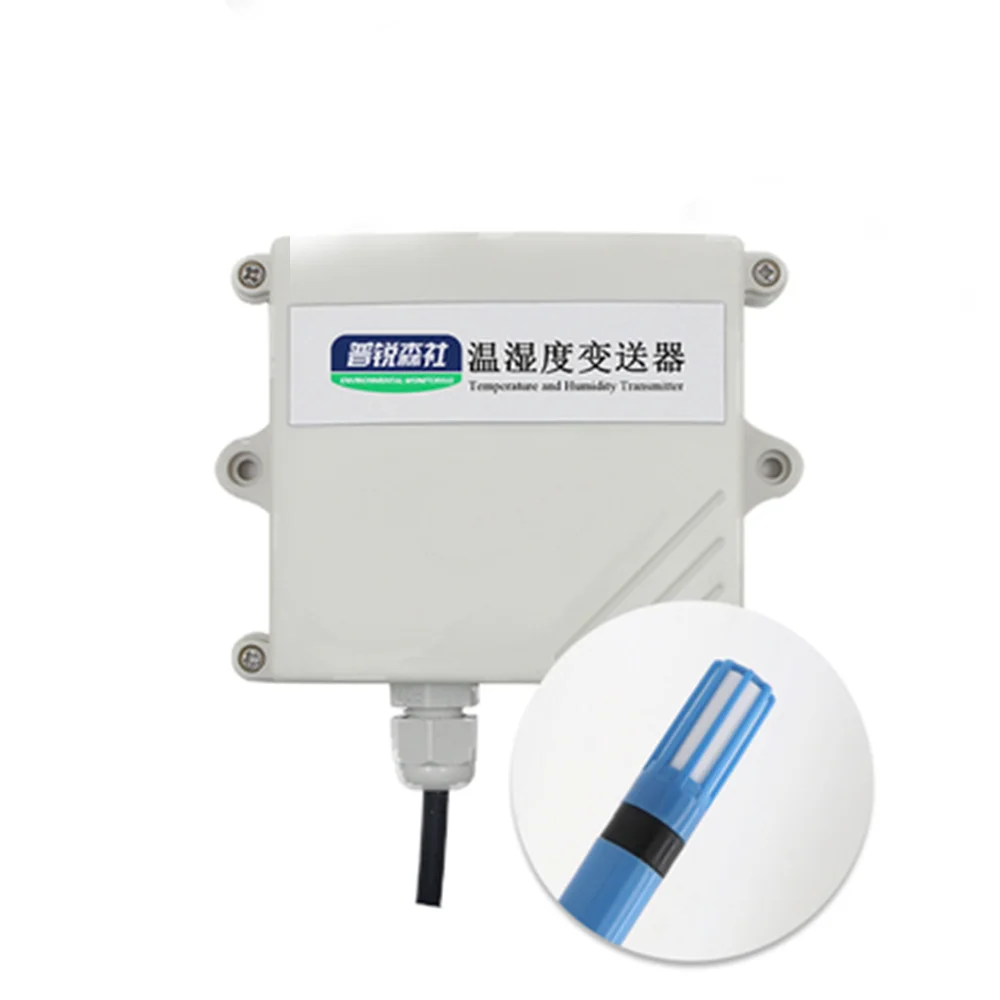 O sensor de temperatura e umidade de alta precisão RS485 é usado em estufas impermeáveis industriais e agrícolas