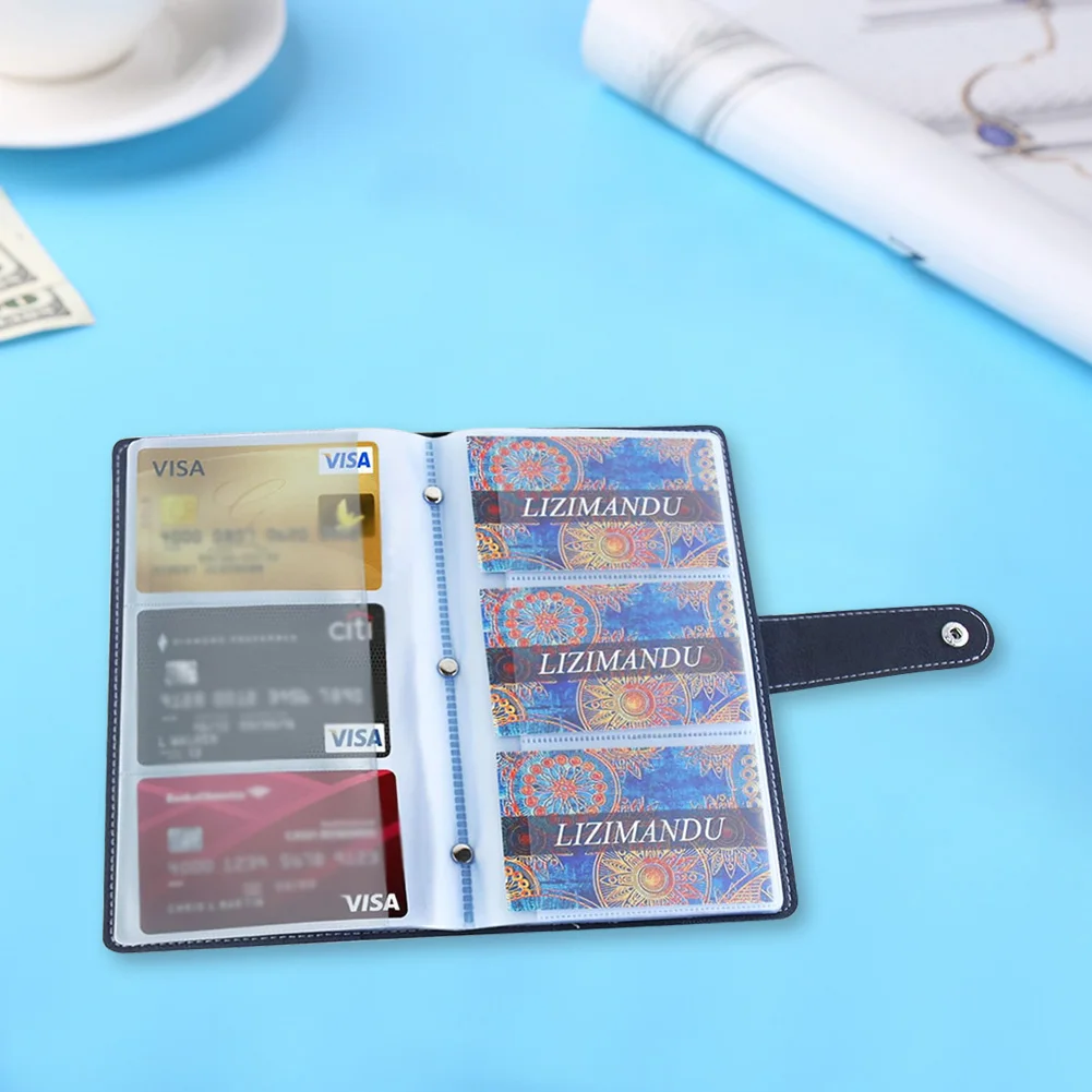 96 Envelopes Challenge Binder 96 Envelope Money Saving Binder with Cash Envelopes Binder Card Pouch Creative Gifts for Birthday