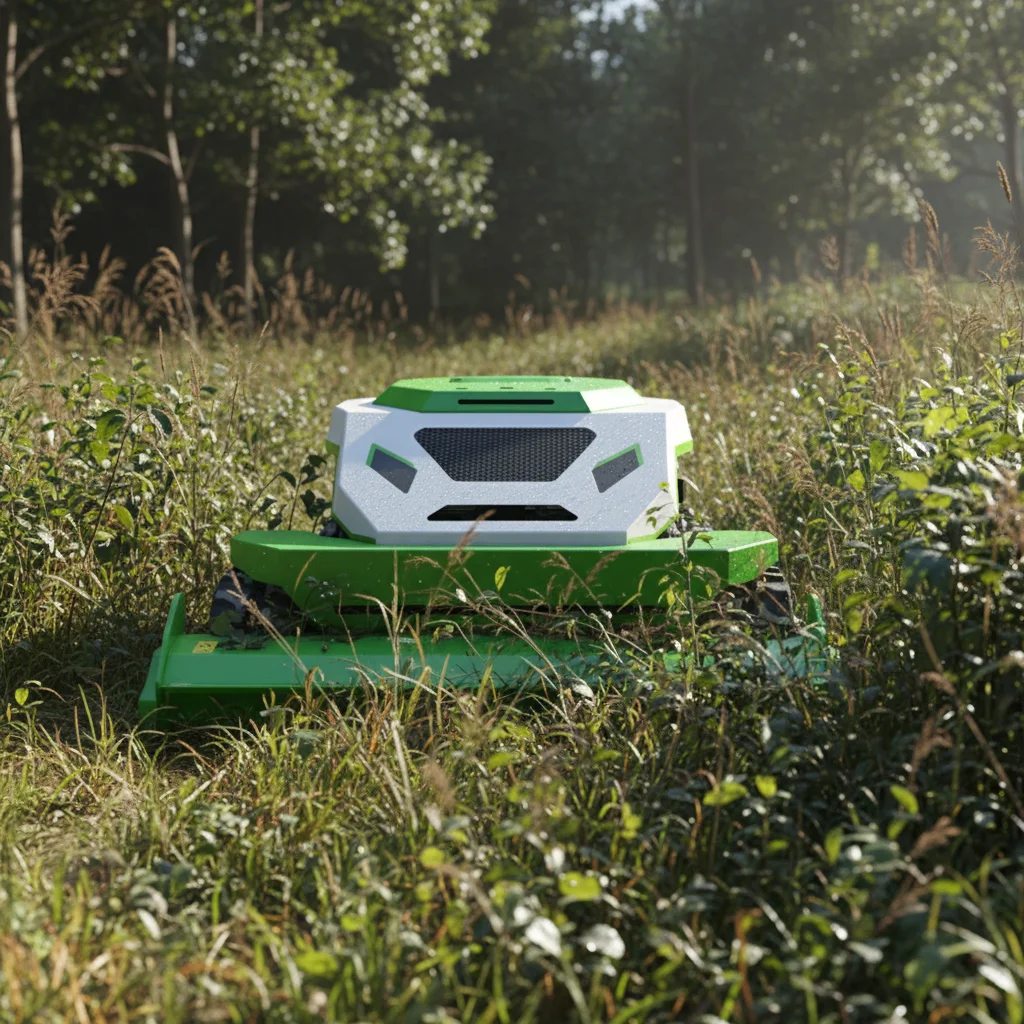 

Multifunctional Remote Control Lawn Mower Snow Sweeper Bulldozer Snow Pusher Rechargeable Outdoor Tool