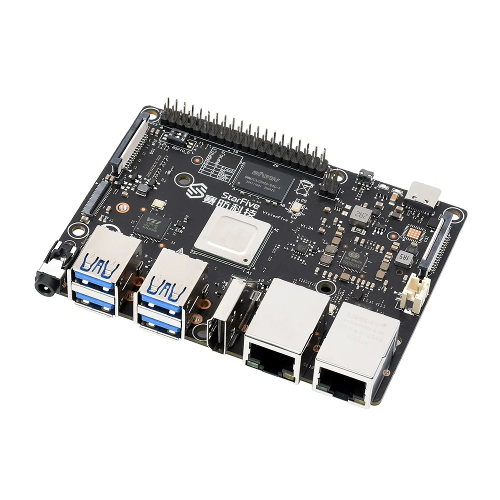 VisionFive2 8GB WiFi AI Kit RISC-V Single Board Computer StarFive JH7110 Processor With Integrated 3D GPU Raspberry Pi 5