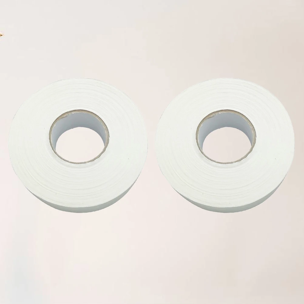2 Pcs 20M Hockey Stick Tape Sticky Tape Anti-slip Sports Waterproof Tape Hockey Stick Wrapper for Practice Sports Use (White) - Image 5