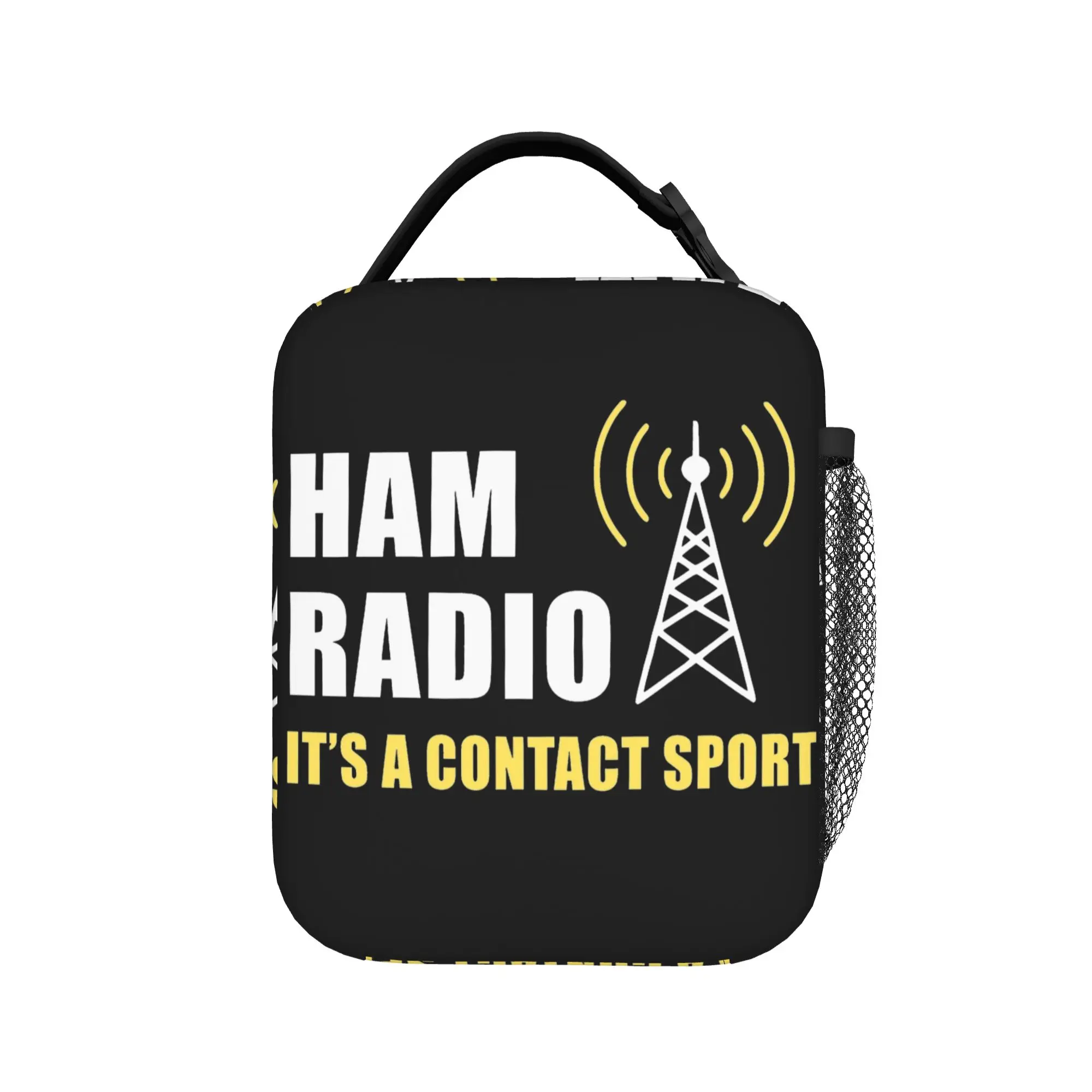 

Amateur Ham Radio Gift Insulated Lunch Bags Cooler Bag ,Lunch Container High Capacity Tote Lunch Box Men Women Beach Outdoor