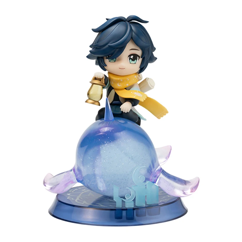 Genuíno honra dos reis jogo periférico zhuangzhou requintado personagem dos desenhos animados modelo bonito decorações de mesa brinquedo amigo feriado gif