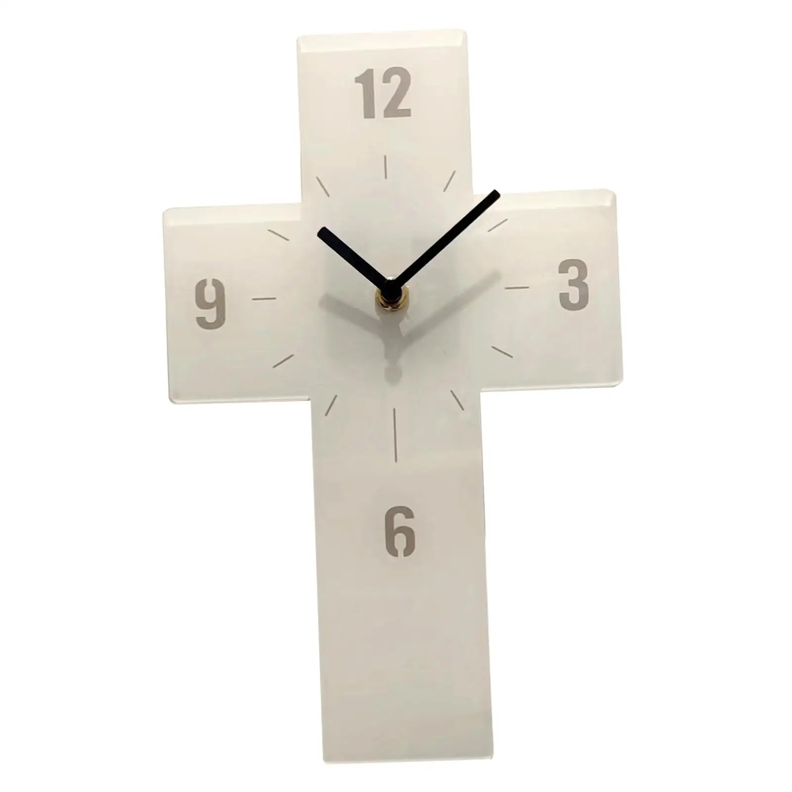 Silent Clock Wall Clock Decorative Easy to Read Compact Modern Acrylic Clock Home Decoration for Office Kitchen Room