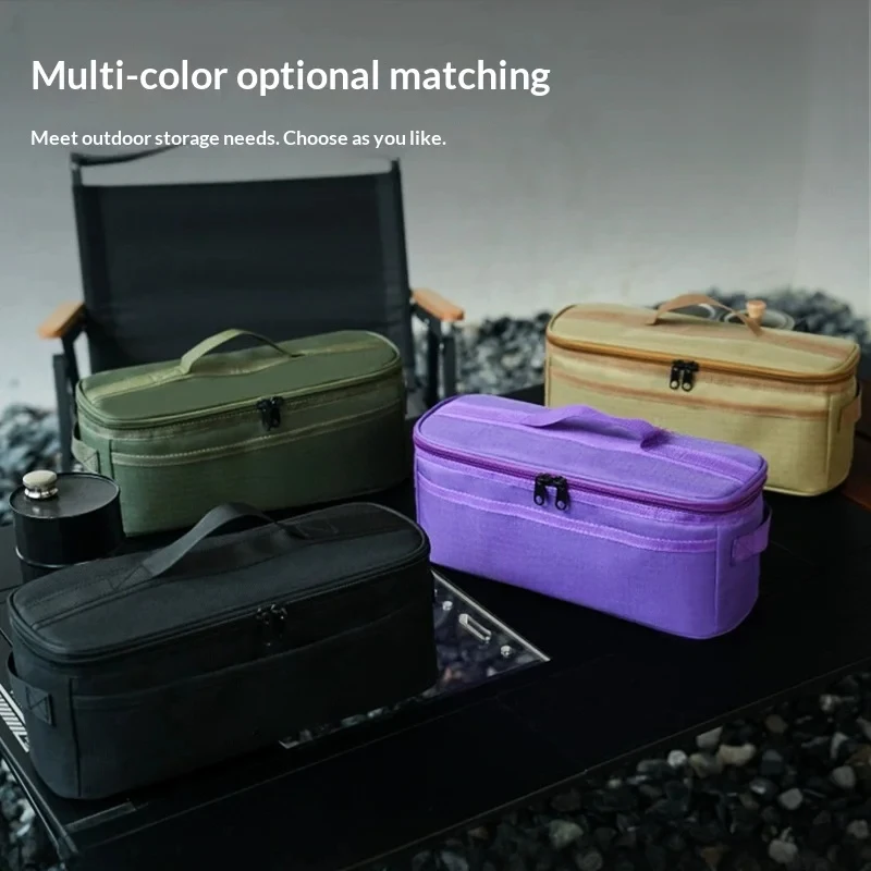 30L Tactical Camping Storage Bag Waterproof Insulated Foldable Box for Picnic Tableware and Field Gear Organizer