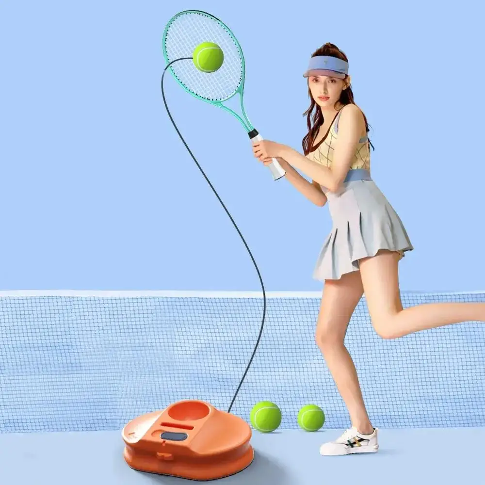 

Automatic Rebound Badminton Tennis Trainer Single Player Elastic Band Beginner Self-Learning Tennis Base Companion