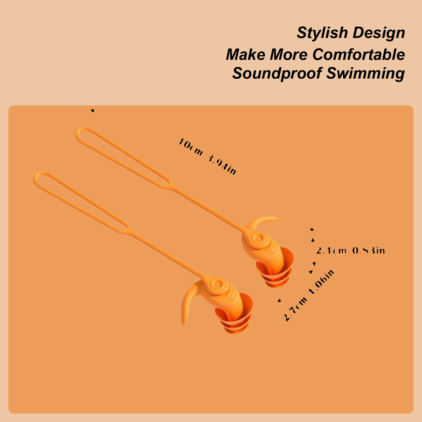 3 طبقة مكافحة الضوضاء سيليكون قابلة لإعادة الاستخدام سدادات مقاوم للماء السباحة الأذن المقابس للنوم الغوص تصفح لينة الراحة واقي أذن