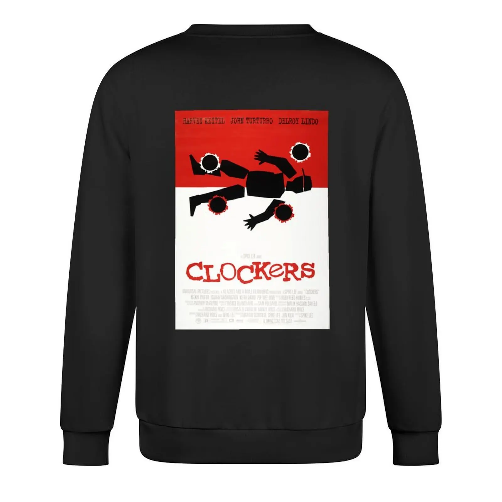 Clockers ملصق الفيلم البلوز الرجال ارتداء أزياء الرجال ملابس الخريف الرجال ملابس الخريف البلوز المعتاد