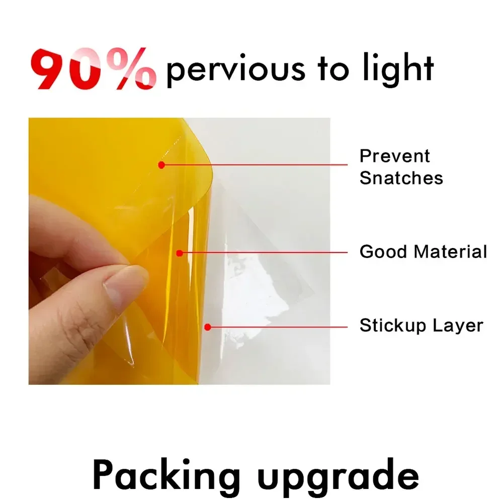 Car Headlight Lamp Film Fog Tailing Lamp Sticker Self-Adhesive Waterproof Vinyl Wrap Tint Film for Motorcycle Car Accessories