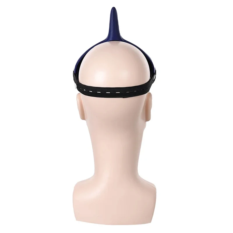 

CyChain Cosplay Saw Man Blue Mask Beam Roleplay Shark Horn Mask Costume Props Men Adult Disguise Halloween Carnival Party Headwe
