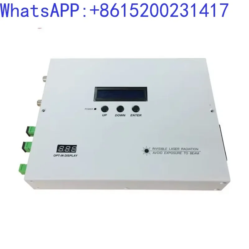 Cable TV Optical Transmitter 1550nm TV Optical Terminal RF Transceiver