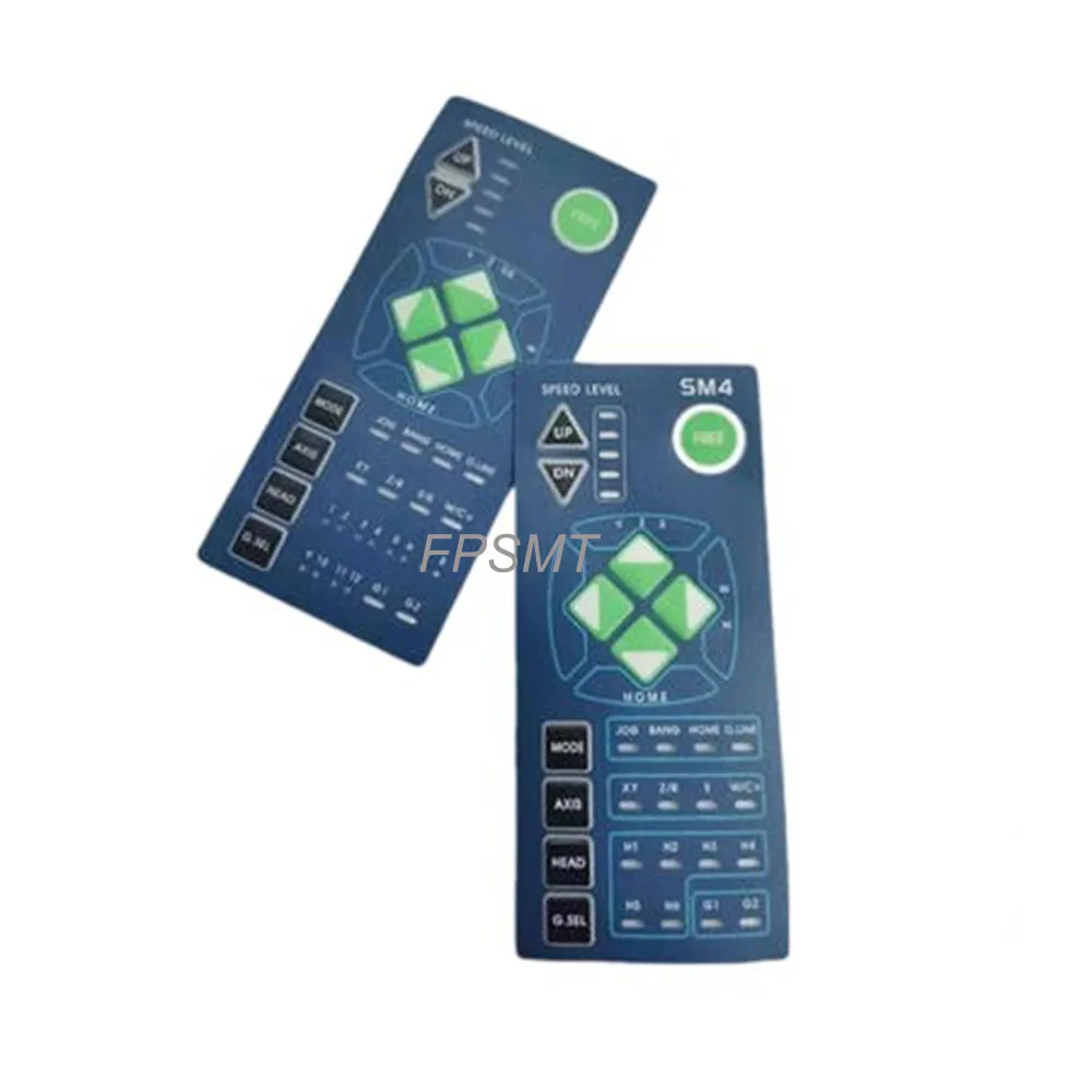 SMT Teach Pendant Keypad Sticker For Samsung CP45 / SM320 / SM431 / SM481 / SM471 Handle Face Membrane