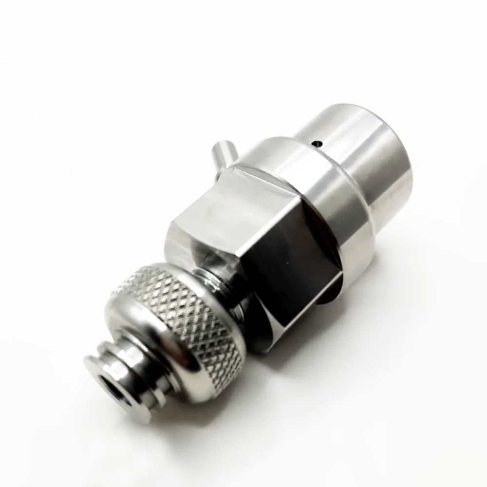 Water Jet Cutting Mixing Chamber 6.35mm Nozzle Body Assembly 6.35mm Abrasive Intet Body For 3-axis Waterjet Cutter Mixing Heads
