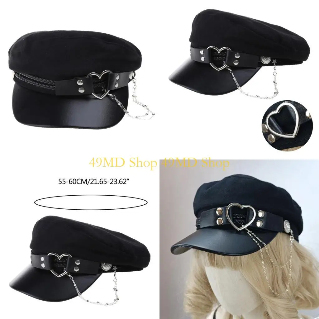 

49MD девочки -подростки почувствовали шляпу y2k Hat Pilling Pilling Pilling