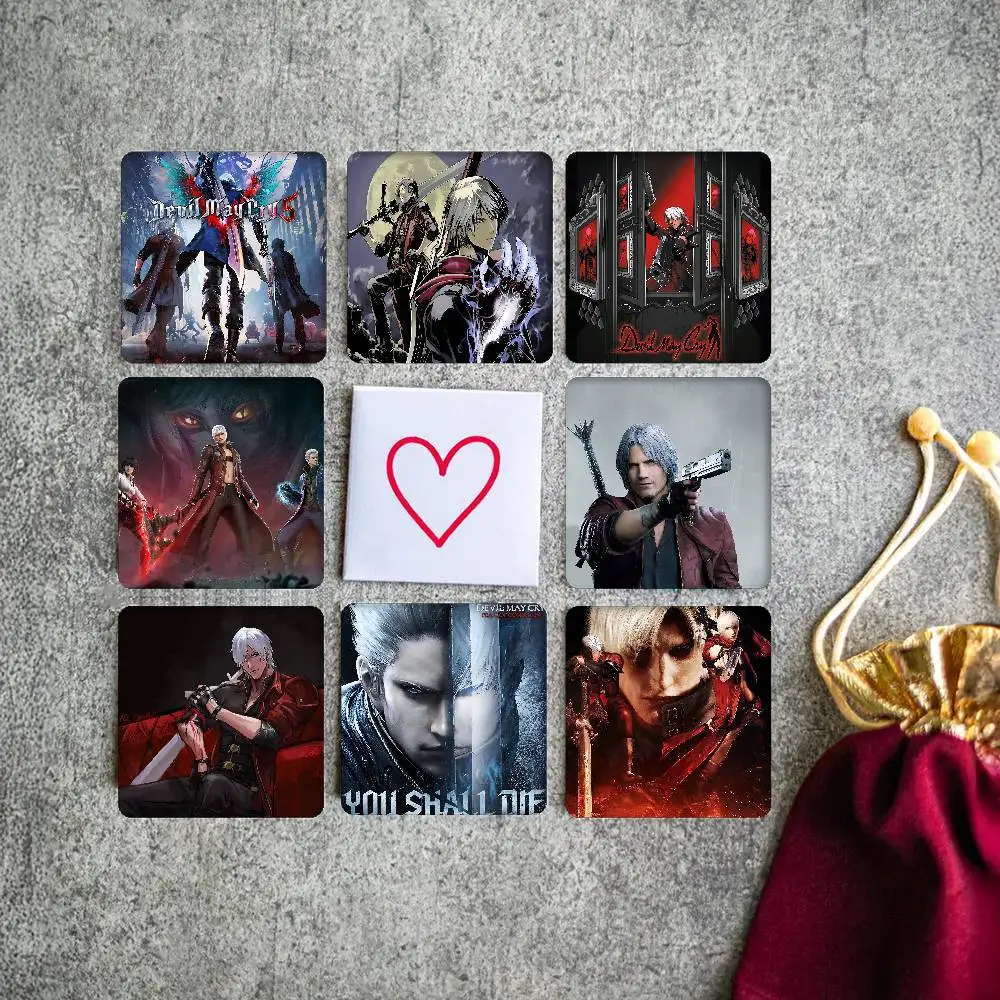 GAME THE D-DevilS May Cry Personalized Creative Classic Painting Magnets Fridge Photo Message Decorative