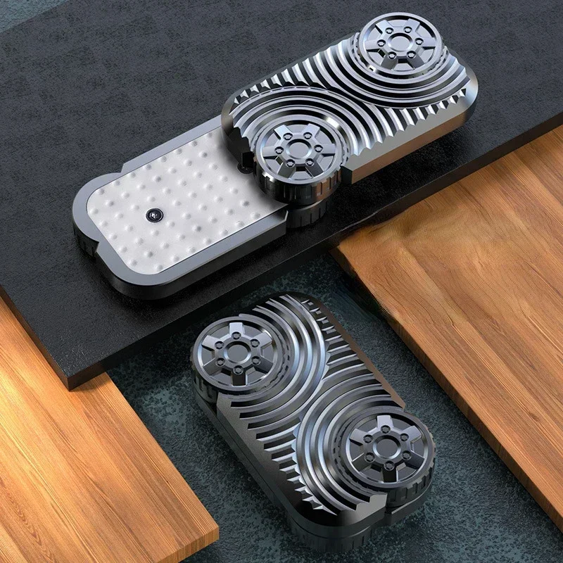 Fidget Magnetische Push Card Mechanische Slider Duwplaat EDC Metalen Stress Zintuiglijke Speelgoed Verlichten Angst Antistress