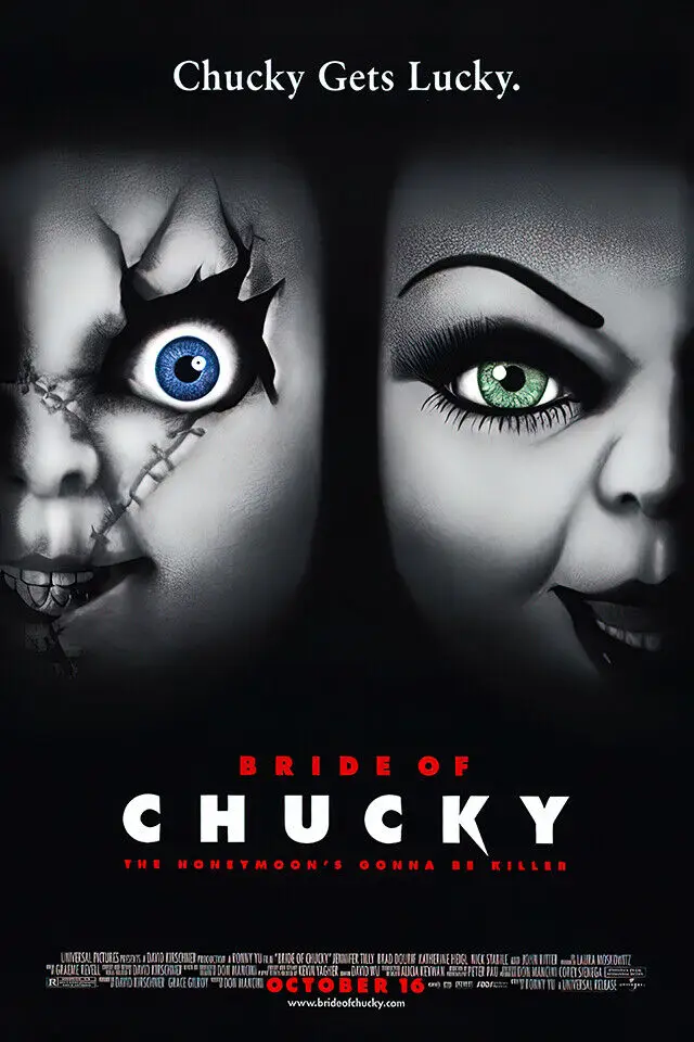 Bride Of Chucky Movie, Art Picture Print Silk Poster, Home Wall Decor