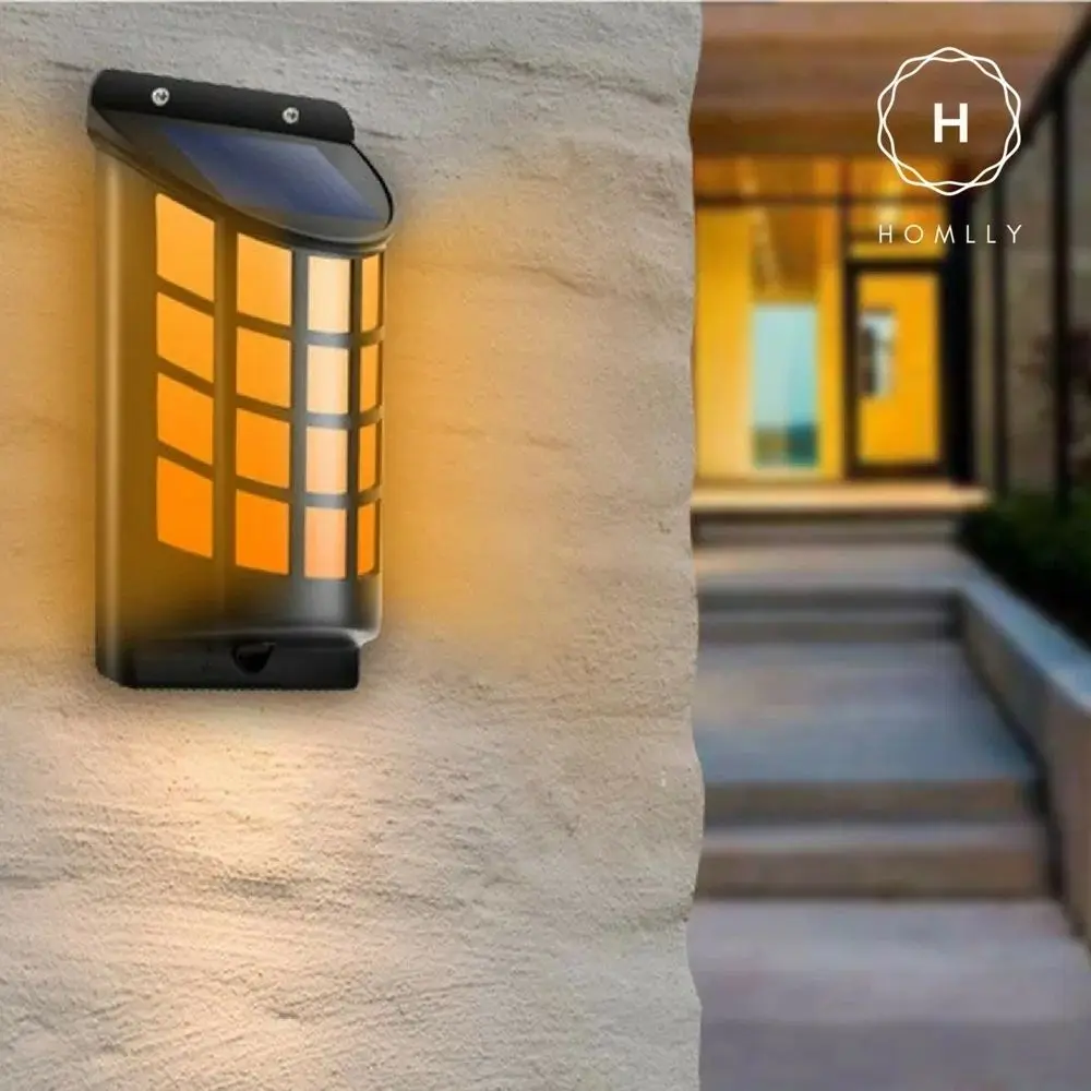 Gardi Solar LED Dancing Flame Wall Mounted Lights wall light
