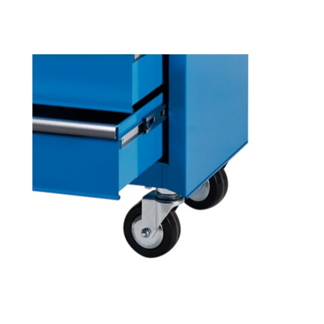 Goldenline 5 Drawers Workshop Garage Tool Chest Roller Storage Metal Tool Cabinet