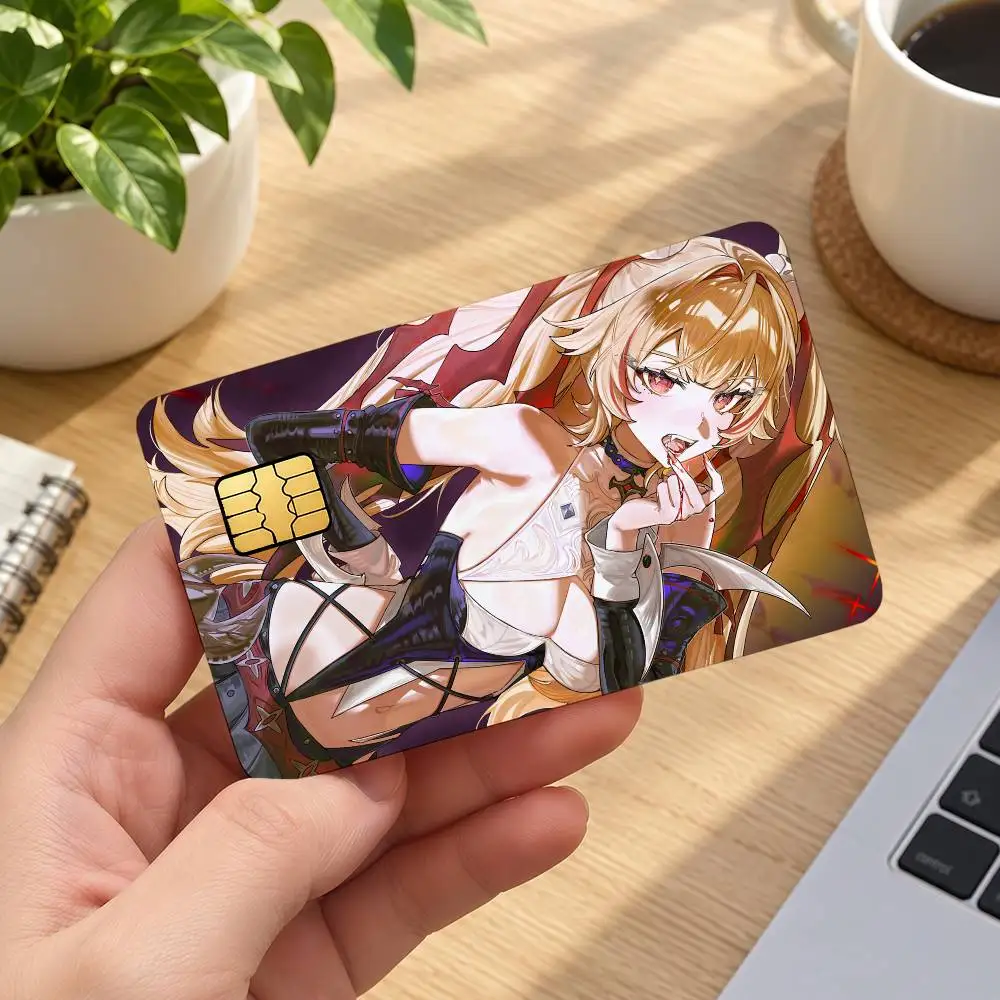 Claret Flint Zenless Zone Zero Anime Credit Card Stickers Canvas Prints Manga Decor HD