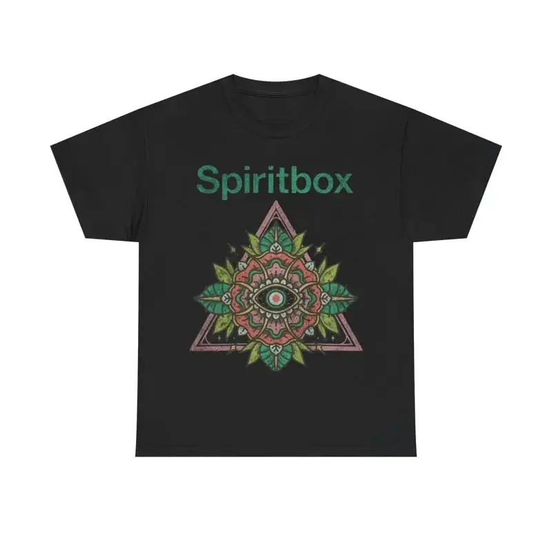Spirit Box T Shirt Vintage Rock Art Retro Graphic Heavy Cotton