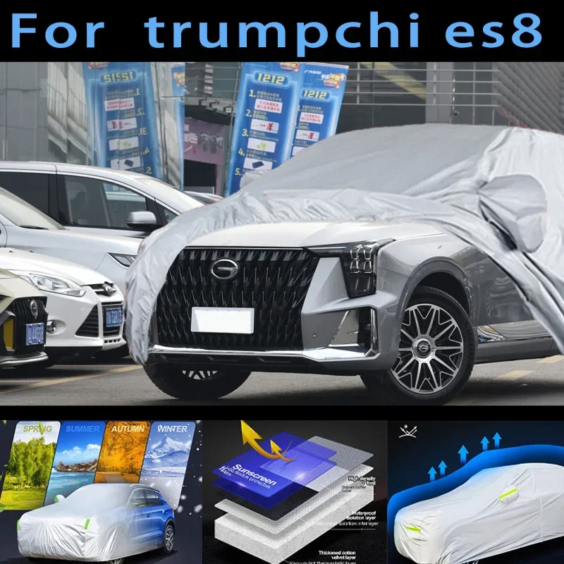 For trumpchi es8 Car protective cover,sun protection,rain protection, UV protection,dust prevention auto paint protective