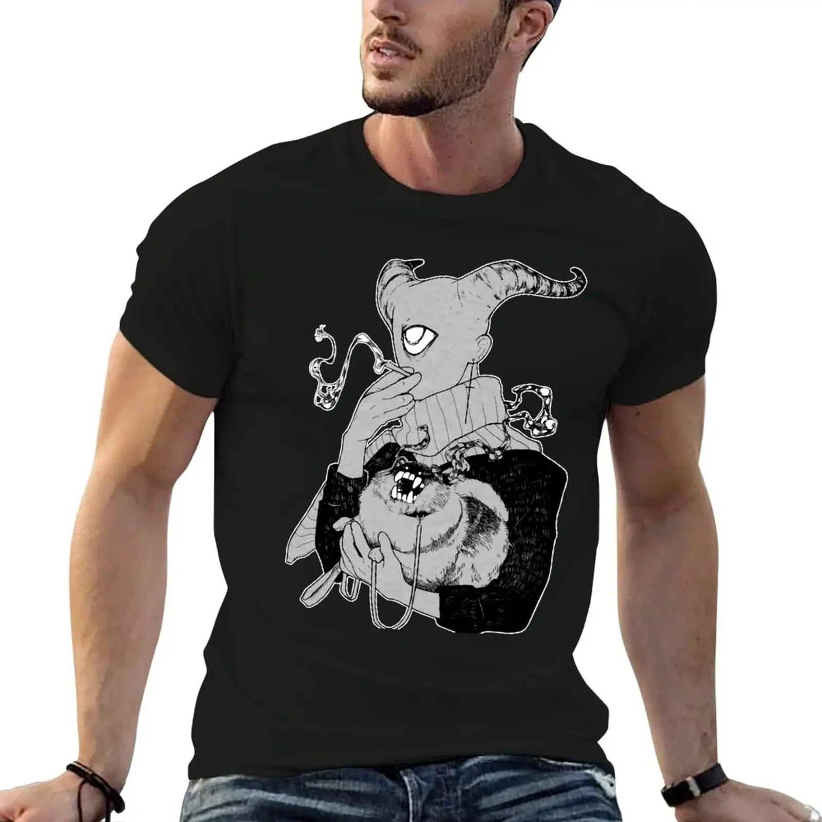 Hell Hound T-Shirt blanks anime stuff kawaii clothes mens funny t shirts