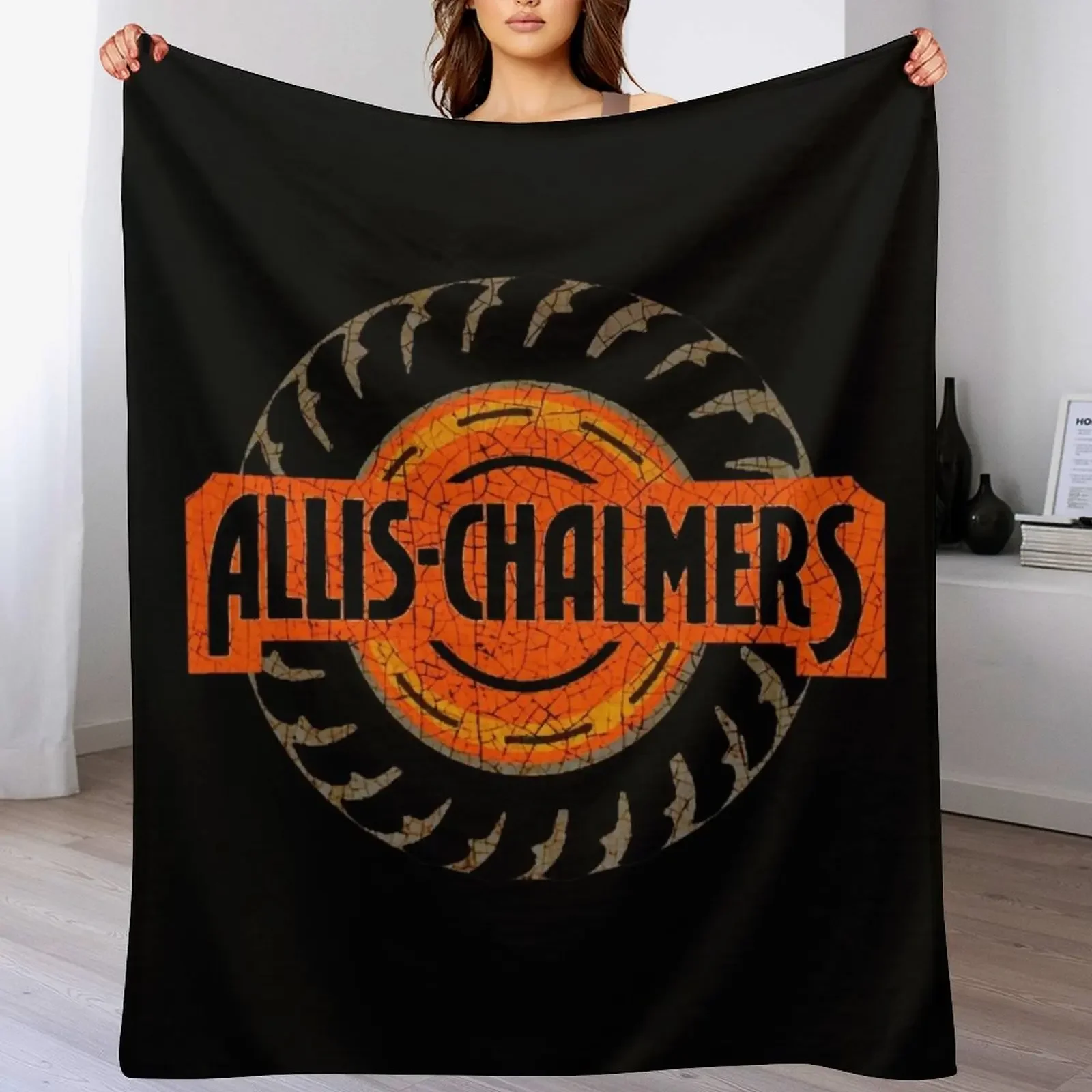 

Allis-Chalmers Throw Blanket Fuzzy Plush Throw Blanket for Sofa Chair