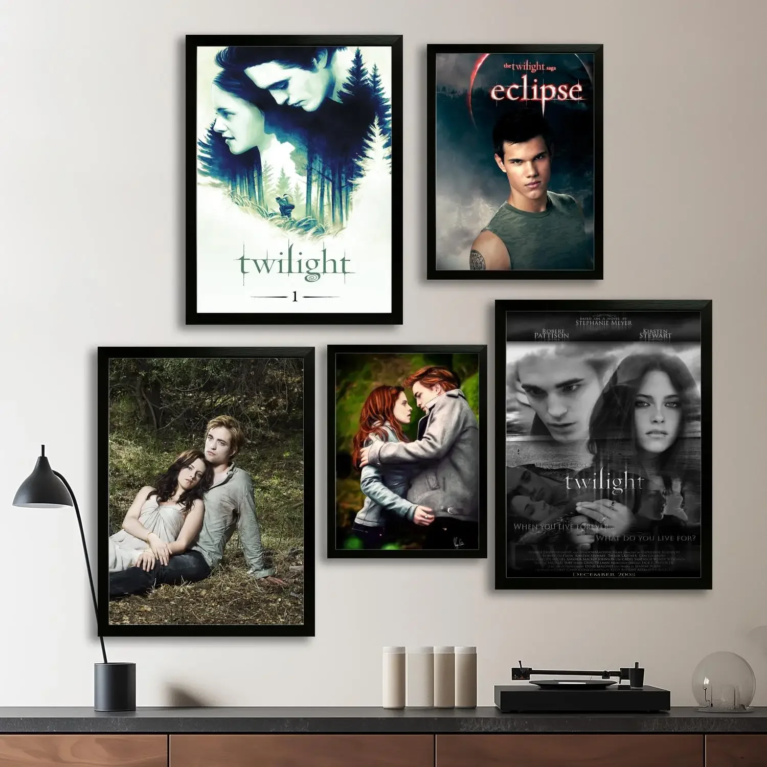 twilight Canvas Art Poster, Wall Art Picture Print, Modern Family Bedroom Decor Posters,Decorative painting