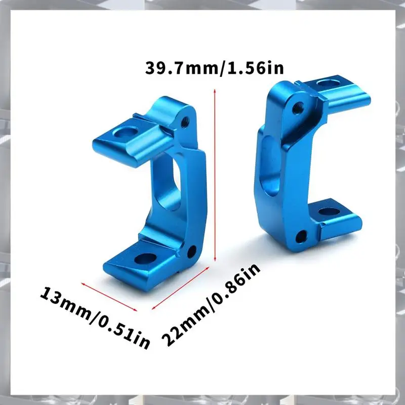 A84F-RC Car Upgrade Aluminum Alloy C (8 Degrees) 54661 Set For Tamiya WR02/GF01/G601 RC Car Upgrade Parts