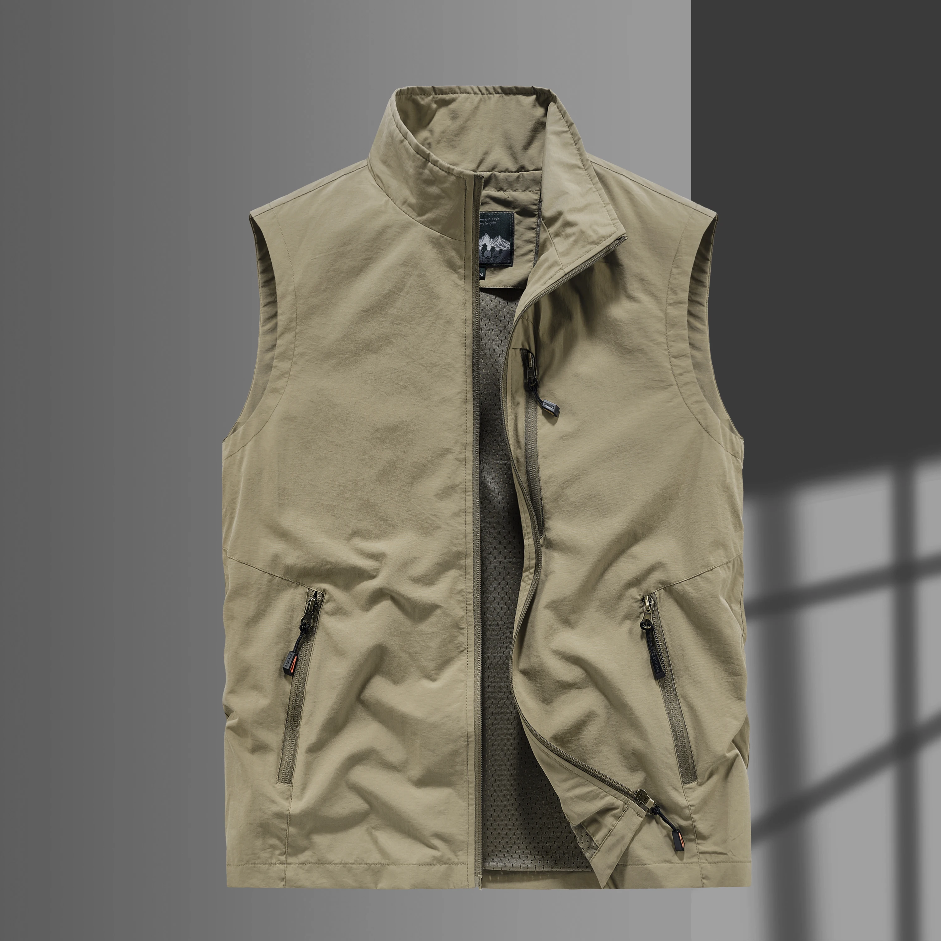 Photographer Waistcoat  Cargo Sleeveless Jacket 6XL Tool Vest Summer New Men US Tactical  Pockets Hiking Fishing Vest Man