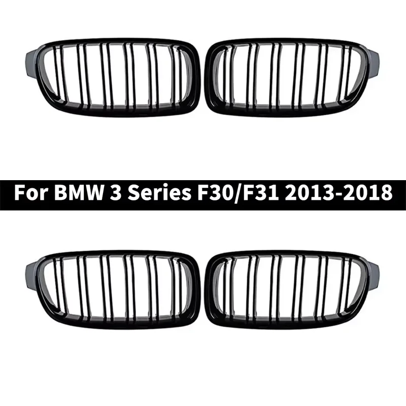 Bumper Mesh Front Inlet Grille Grid Grill Tuning for BMW 3 Series F30 F31 F35 318i 320i 320d 328i 330i 330d 335i 340i 2013-2018