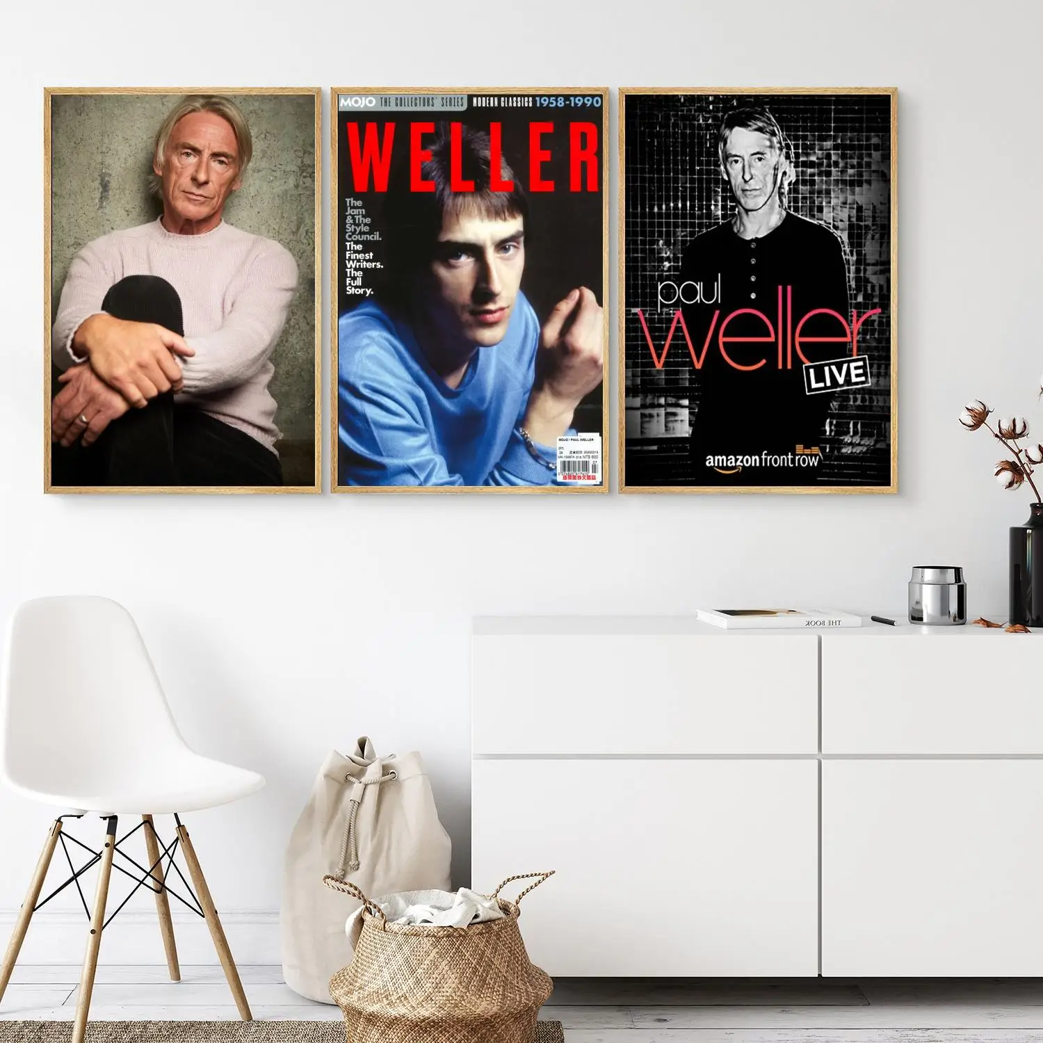 

Paul Weller Poster Poster Wall Art 24x36 Canvas Posters Decoration Art Personalized Gift Modern Family bedroom Painting