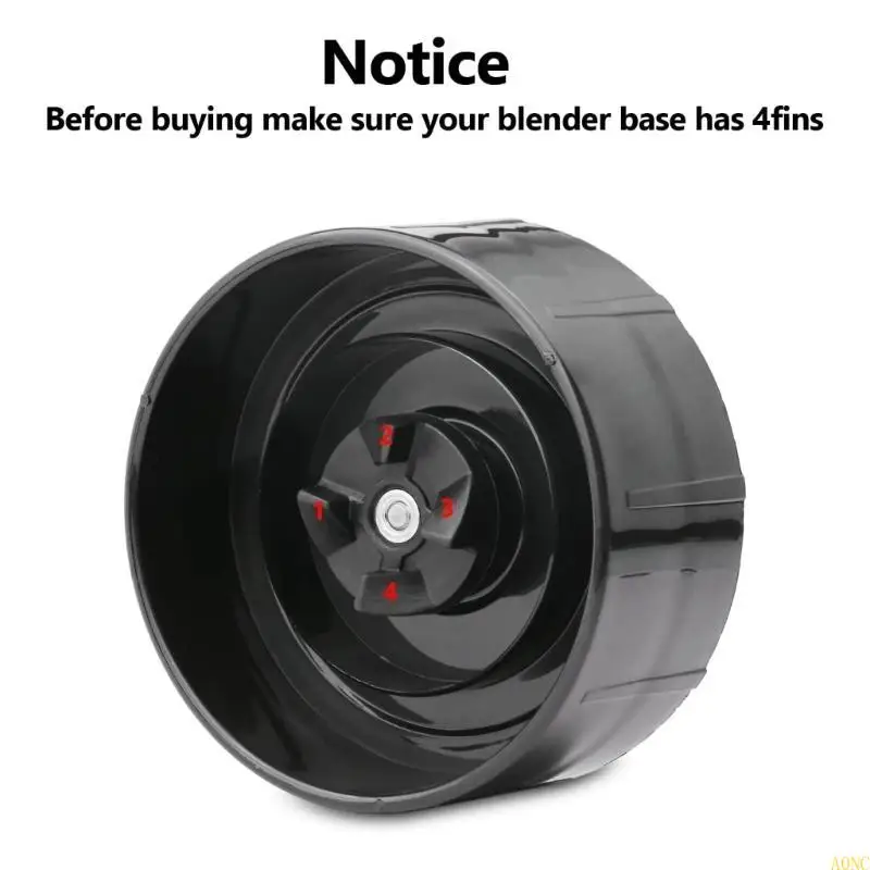 A0NC Blade Mixer Bộ BLADE SET Các bộ phận thay thế Niêm phong miếng đệm cho phép thuật