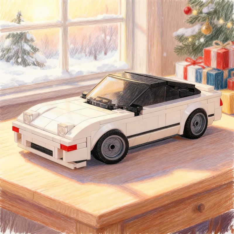 233-個-moc-日産シティチャンピオンズモデルビルディングブロック建築組み立てクリスマスギフトおもちゃ-diy-クリエイティブアイデア教育