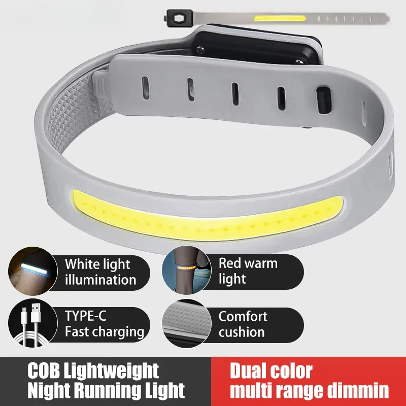 

Night Running Armband LED Light Outdoor Sport USB Rechargeable Flashing Light Safe Belt Arm Leg Warning Wristband Cycling Light