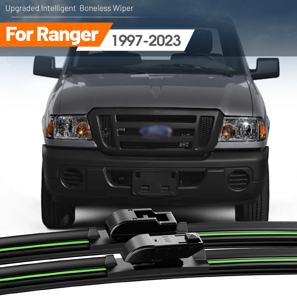 

2pcs For Ford Ranger 1997-2023 Front Windshield Wiper Blades 2008 2013 2014 2015 2017 2019 2021 Windscreen Window Accessories